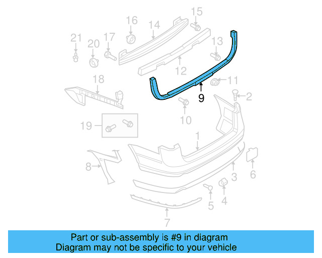Fender Liner Extension Screw N-103-546-02 - View 93