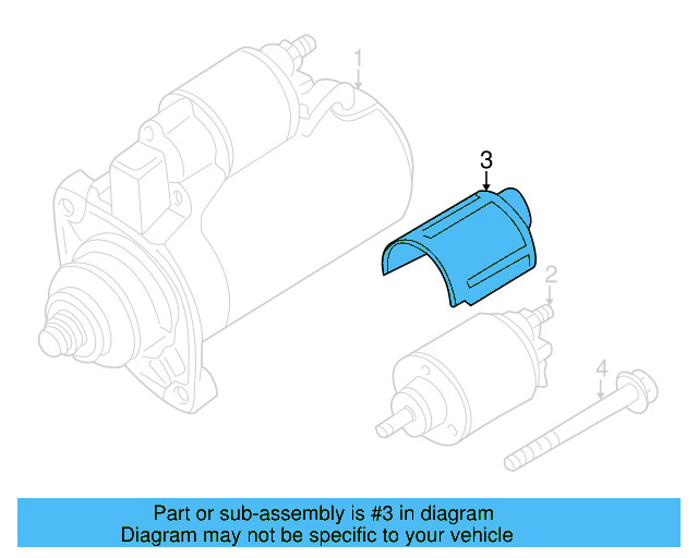 Heat Deflector 3B0-911-295 - View 6