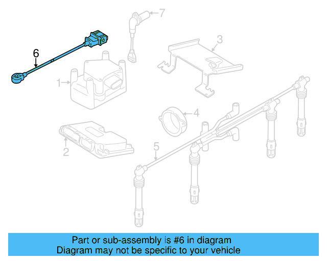 Knock Sensor 030-905-377-D - View 7
