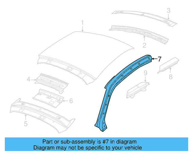 Inner Rail 5C5-809-438