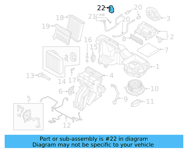 Heater Core 5Q0-819-031-B - View 25
