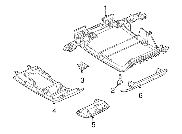 Console Base Screw N-908-265-03