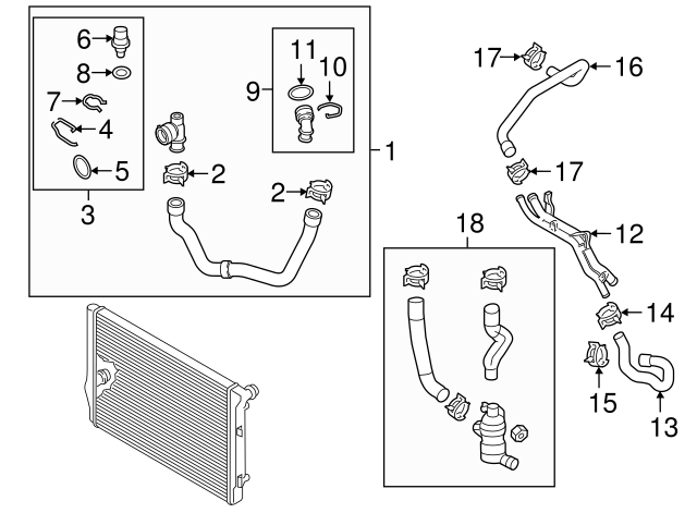 Engine Coolant Temperature Sensor C 032-121-142
