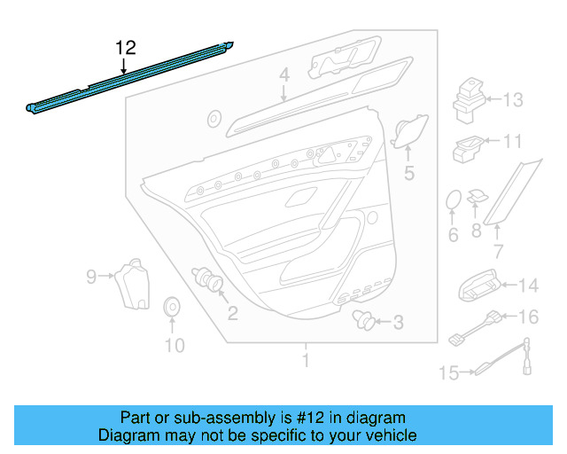 Belt Weather 5GM-839-480-C - View 2