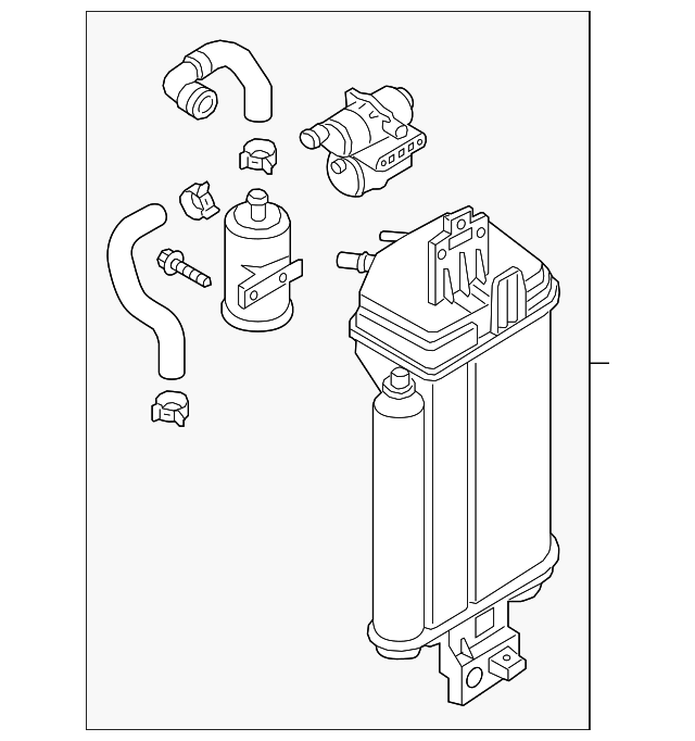 Vapor Canister 3QF-201-797-D - View 2