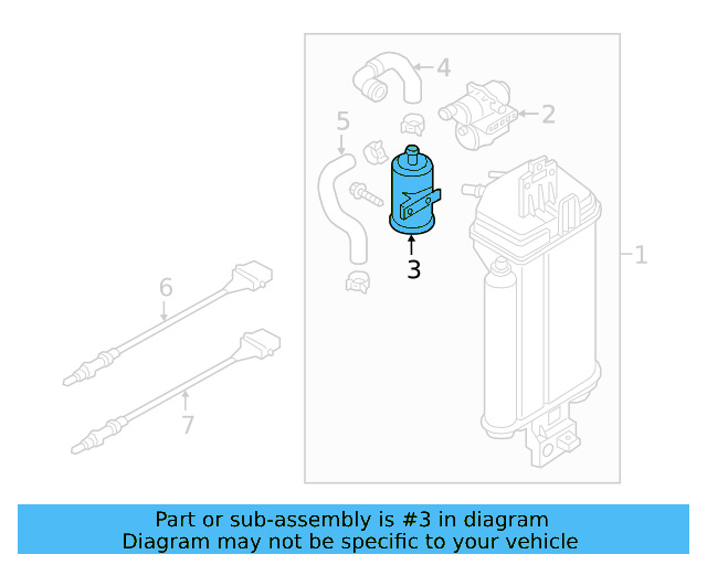 Vapor Canister Filter 5C0-906-621 - View 23