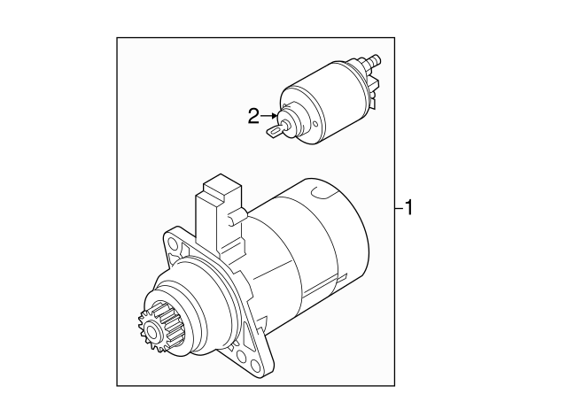 Starter Motor 02M-911-021-H - View 6