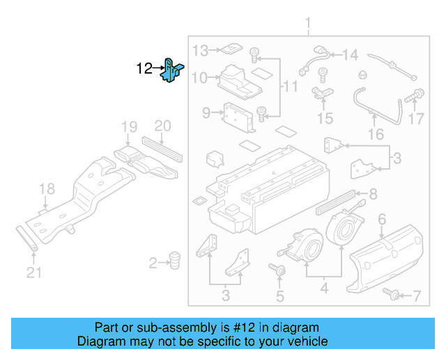 Connector 7P0-915-423-A - View 3