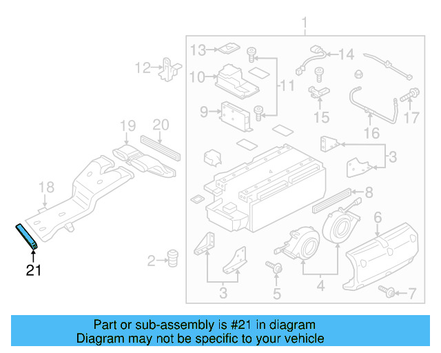 Grille 7P0-819-154 - View 3