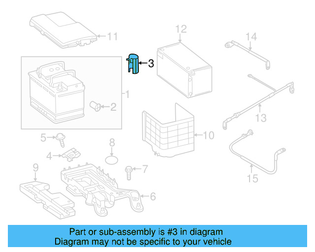 Battery Cap 7N0-915-429-A - View 26