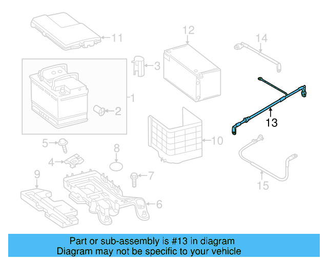 Negative Cable 5N0-971-235-A