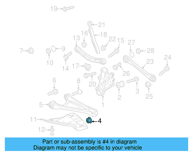 Knuckle Nut WHT-006-410 - View 7