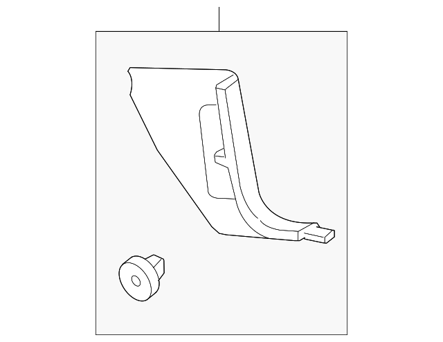 Cowl Trim 1K1-863-483-A-3U6