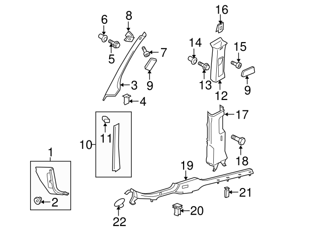 Body A 3B0-858-137 - View 13