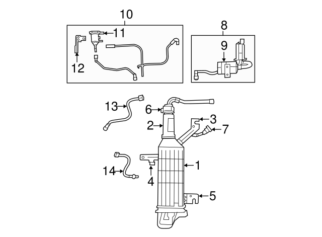 Canister Hose 7B0-201-983-A