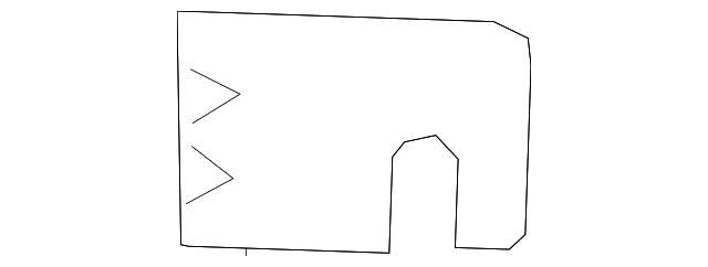 Vapor Canister Lower Bracket 7B0-201-829 - View 2