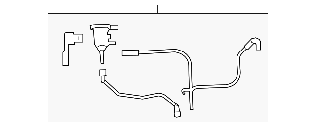 Canister Hose 7B0-201-983-A - View 3