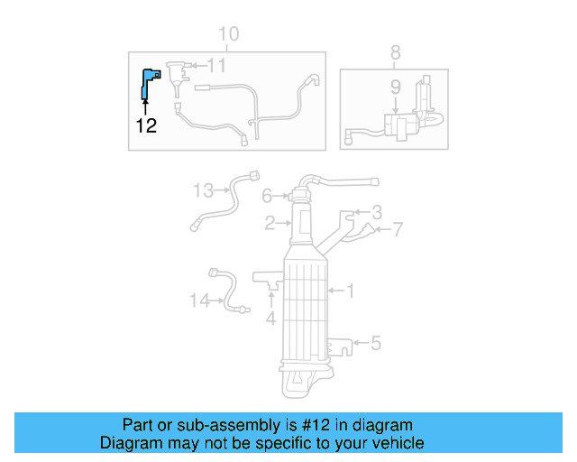Purge Valve Bracket 7B0-145-715-A - View 5