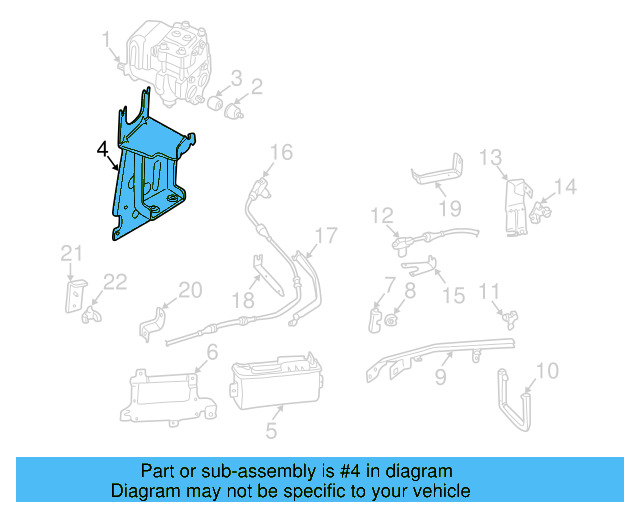Control Module Bracket 701-614-711 - View 6