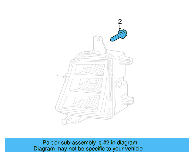Fog Lamp Screw N-104-734-02 - View 21