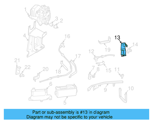Front Sensor Holder 701-971-852-C - View 4