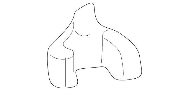 Rear Sensor Clip 811-971-848-E - View 3