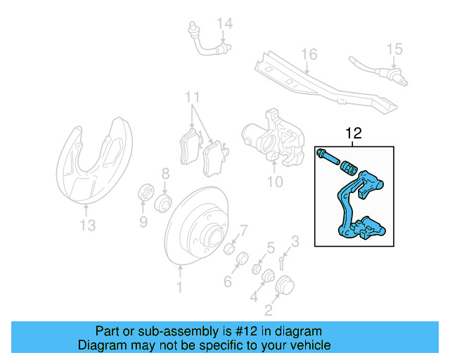 Carrier 1J0-615-426-A - View 3