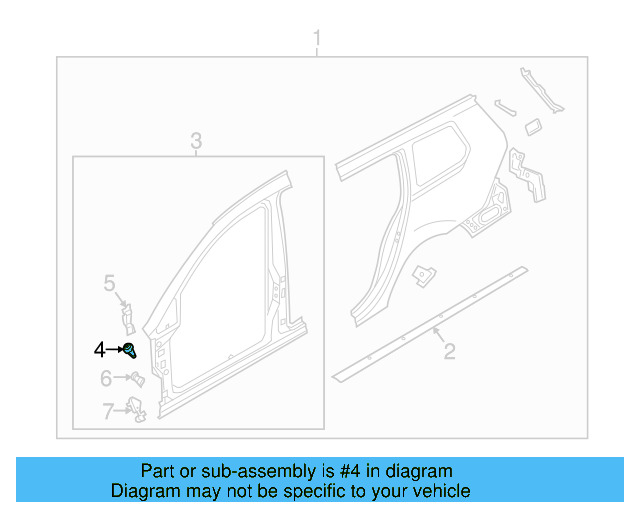 Center Bracket 5G0-809-913