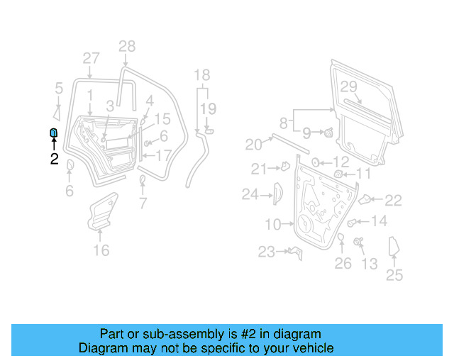 Inner Panel Plug 867-971-928-A - View 8