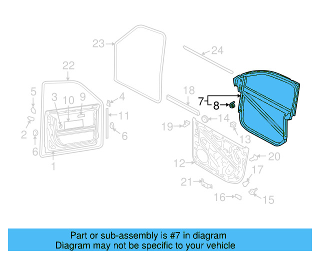 Window Frame 7L0-837-353-E