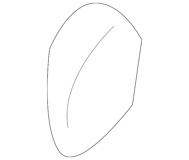 Window Frame 7L0-839-354-L - View 2