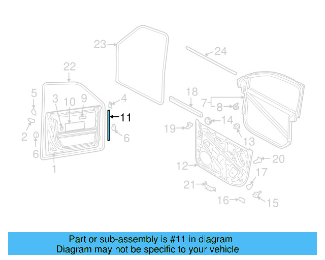 Front Seal 7L6-837-718 - View 2