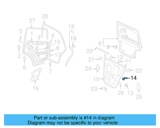 Inner Panel Plug 867-971-928-A - View 7