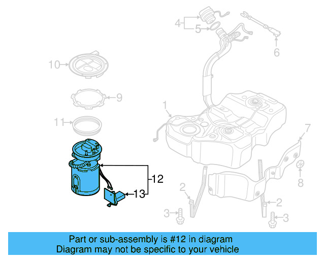 Fuel Pump 561-919-050-B - View 3