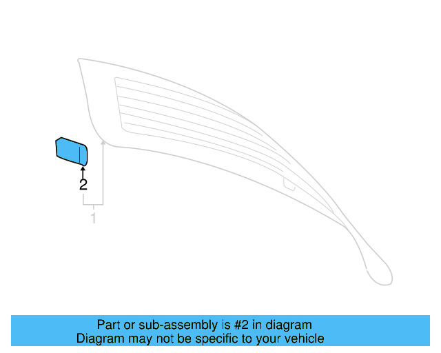 Lift Gate Glass Bumper 1T0-845-237 - View 23