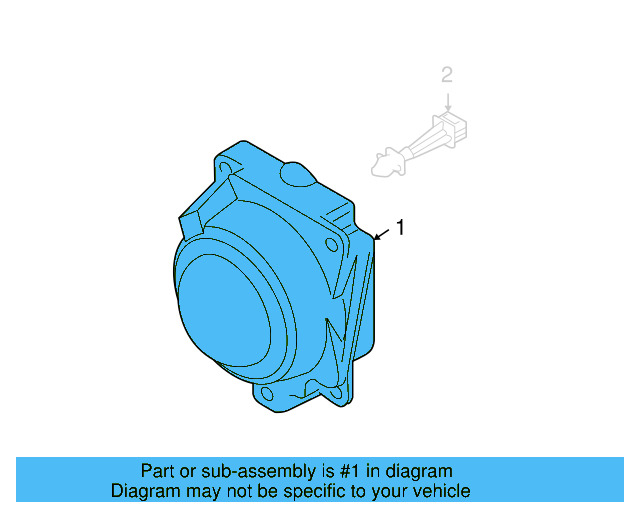 Sonar Sensor 3C0-907-567-H - View 5