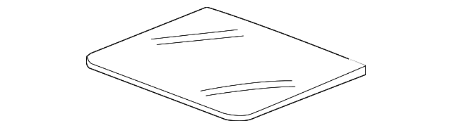 Front Glass 3CN-877-055-A-9B9 - View 3