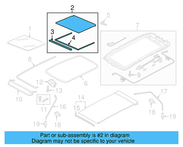 Rear Glass 3CN-877-056-9B9 - View 7