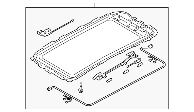 Sunroof Frame 3CN-877-049 - View 3