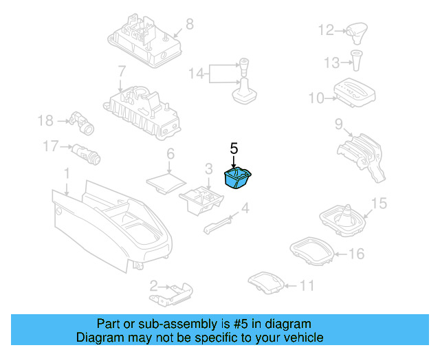 Insert 1J0-857-232-B-300 - View 6