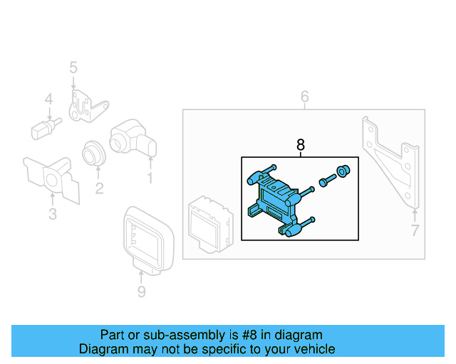 Distance Sensor Repair Kit 5G0-998-561 - View 15