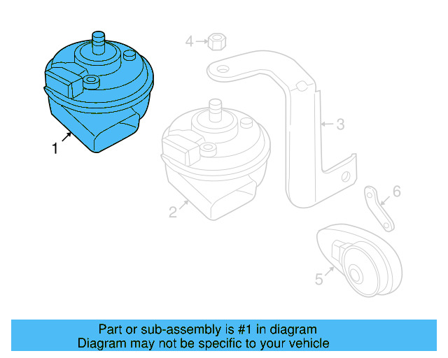 Low Note Horn 4FD-951-221-A - View 3
