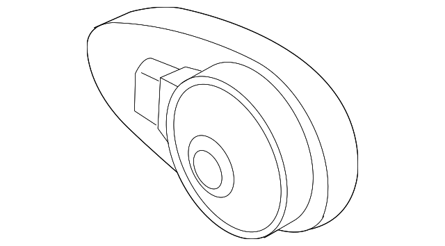 Alarm Horn 1J0-951-605-A - View 4