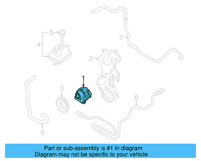Power Steering Pump 6N0-145-157-X - View 22