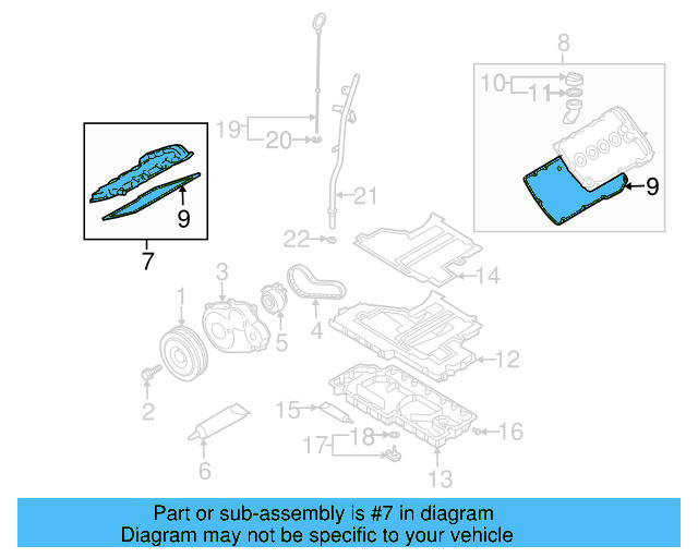 Valve Cover 07D-103-470-H - View 3