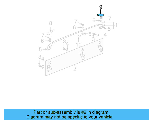 Rear Cover 1J9-860-150-B-B41 - View 3