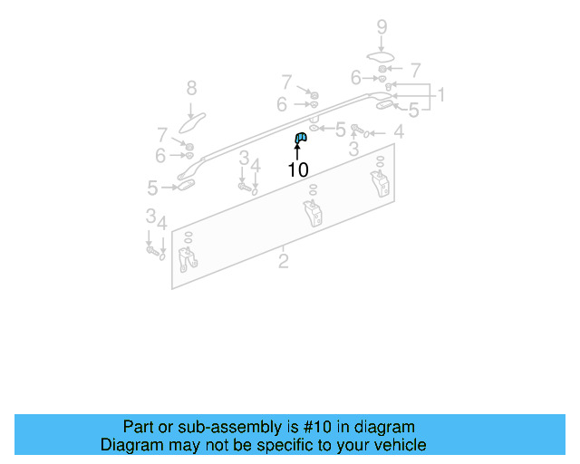 Center Cover 1J9-860-147-B-B41 - View 3
