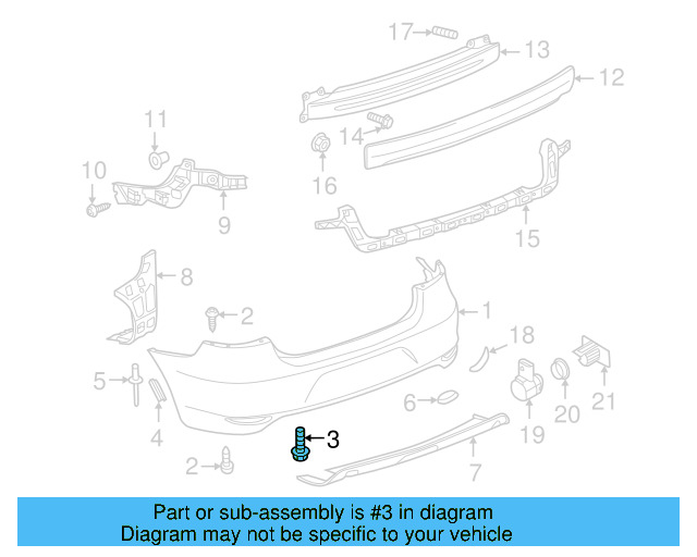 Fender Liner Retainer Nut N-908-338-01 - View 170