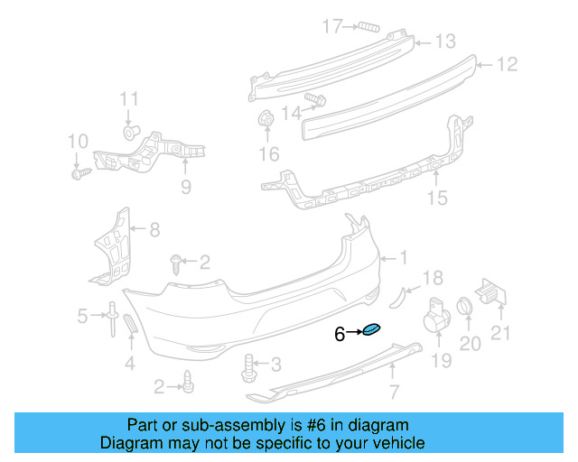 Tow Eye Cap 1Q0-807-441-A-9B9 - View 3
