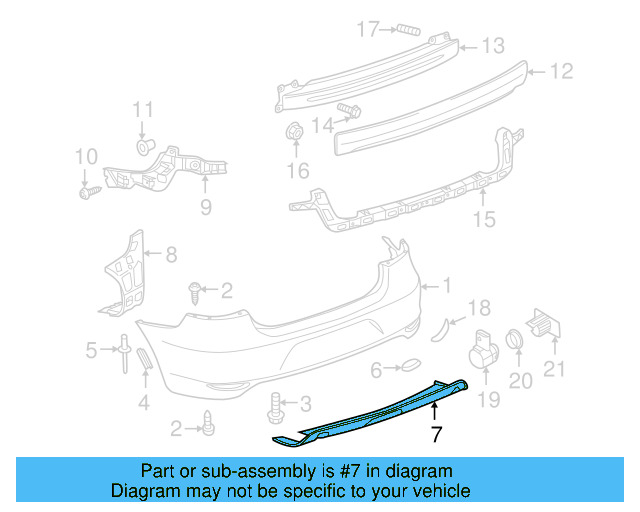 Spoiler 1Q0-807-568-9B9 - View 3